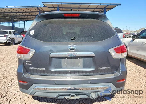 2014 Nissan Pathfinder S из США, поврежденный, VIN 5N1AR2MNXEC604474